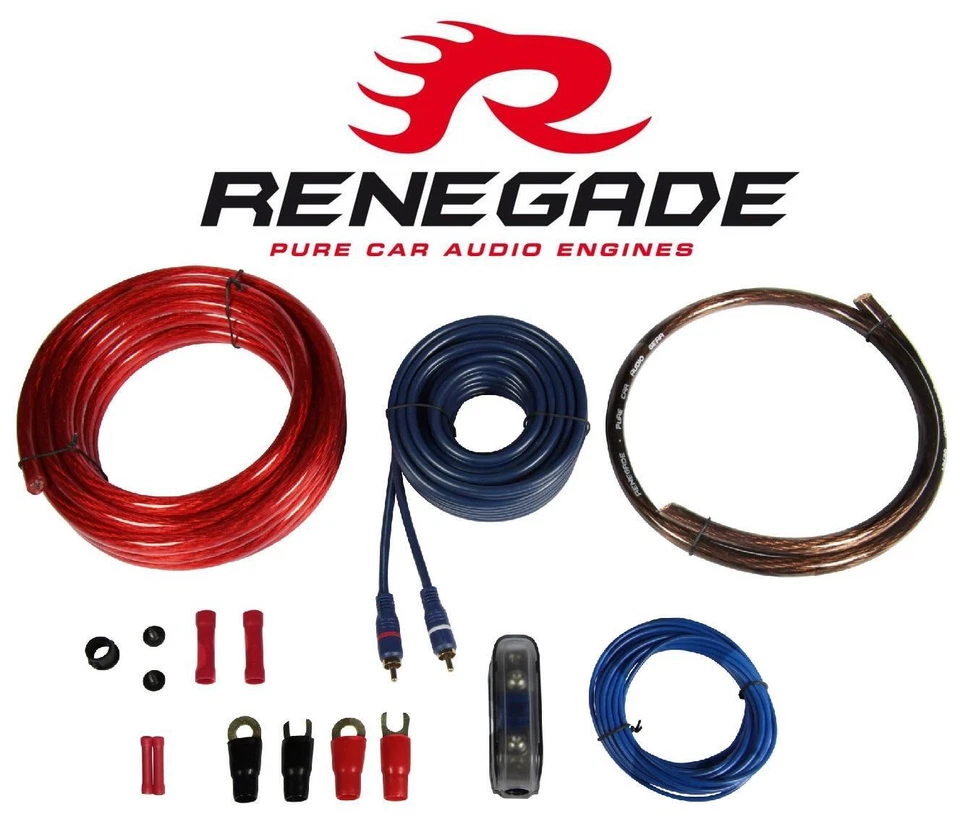 Renegade RX20KIT - 20 mm² Verstärker-Anschluss-Set Kabelset