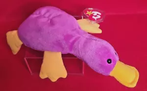 Ty Beanie Baby NUOVO COME NUOVO - PATTI L'ornitorinco - Foto 1 di 4