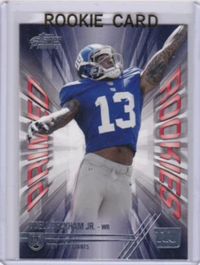 ODELL BECKHAM JR. TARJETA DE NOVATO 2014 Topps Prime PRIMED NOVATOS ¡MARRONES DE RADIOCONTROL! - Imagen 1 de 2