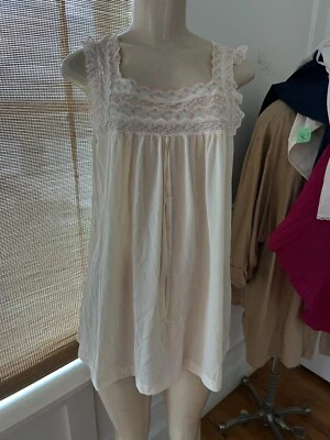 De Colección JC Penny Babydoll Encaje Melocotón Transparente Camisón Prendas para Dormir Lencería S Nylon EE. UU. Foto 1 de 4