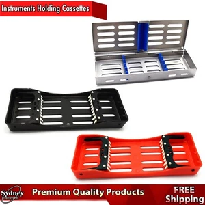 Dental Sterilization Cassette Rack Box Tray Scalers Instruments Holding - Picture 1 of 12