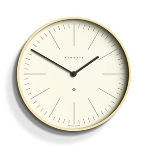 NEWGATE® Mr Clarke Wall Clock - pale Wood Scandi-Inspired - Marker Dial 40cm - Picture 1 of 6