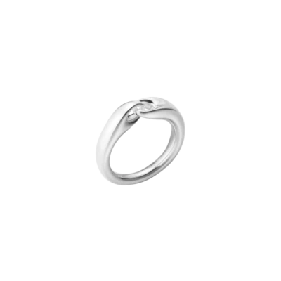 Georg Jensen. Anillo de plata de ley #652A - Reflectante Foto 1 de 2