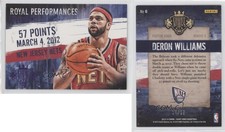 2013-14 Panini Court Kings Royal Performances Purple /25 Deron Williams #6