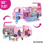 Barbie FBR34 Estate Dream Camper Pink Pop Out 