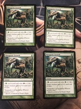 MTG 4x Mutagenic Growth x4 NM New Phyrexia Magic Playset