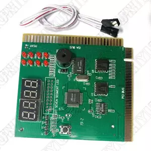 4-stelliger PC Analyzer Diagnose Postkarte Hauptplatine Fehlertester für ISA PCI - Bild 1 von 5