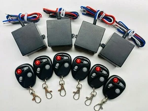 12v 15A 315mhz 4ch relay switch with 6 remote control key fob RM104-6 - Picture 1 of 5