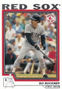 BILL BUCKNER TOPPS RETIRED SIGNATURE EDITION BASE RED SOX CUBS #4 2004 04 - Picture 1 of 1