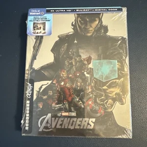 The Avengers Mondo Steelbook 4K Ultra HD + Blu-Ray + Digital - Picture 1 of 2