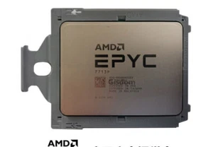 Processeur AMD EPYC 7713P CPU 64 cœurs jusqu'à 3,675 GHz 225W SP3 PCIe 4.0 x128 - Photo 1/1