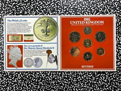 1985 G.B. 7x Coin Brilliant Uncirculated Mint Set Lot#B2106 With Case - Image 1 of 4