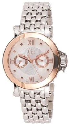 Guess Collection Women's rose gold tone bezel two-tone 36mm Watch X40004L1S - Image 1 of 3