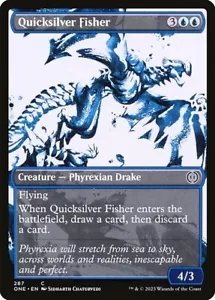 Firexia de lámina Quicksilver Fisher x4 escaparate: todo será uno casi nuevo Magic The Gathering - Imagen 1 de 1