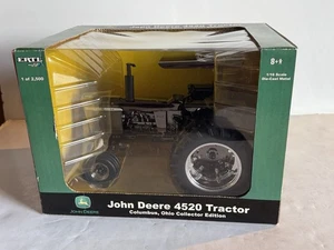 Ertl 1:16 Scale John Deere 4520 Diesel Tractor Columbus, Ohio Black Chrome NIB - Picture 1 of 13