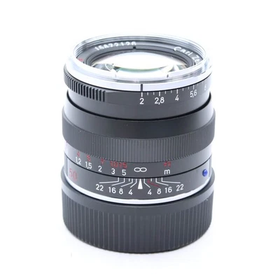 Carl Zeiss Planar T* 50mm F/2 ZM Black (for Leica M mount) #85 - Image 1 of 4