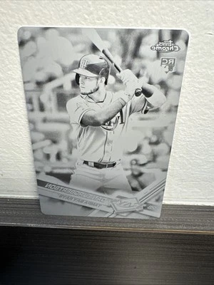 Daniel Robertson 2017 Topps Holiday Box Target RC Black Printing Plate 1/1 - Image 1 of 4
