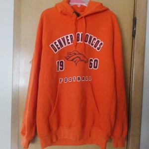 Denver Broncos NFL Throw Back Hoodie - Picture 1 of 3