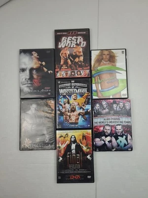 WWE DVD Lot Summerslam Wrestlemania Roh Bryan Danielson Tna Jeff Hardy Wrestling Foto 1 de 4