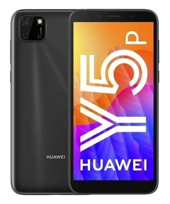 Huawei Y5p Black DRA-LX9 DualSim 2GB/32GB MicroSD LTE Android Smartphone NEU - Bild 1 von 4