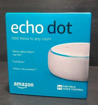 Amazon Echo Dot (3rd Gen) - Smart Speaker with Clock and Alexa - Sandstone  - Image 1 of 4