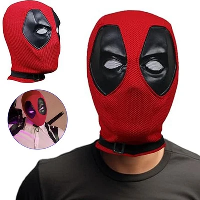 Halloween Deadpool Maske Superheld Cosplay Maske Karneval Maske für Erwachsene - Bild 1 von 4