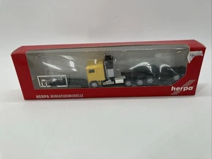 HO 1:87 HERPA 6411 --- Tractor Freightliner Coe de 4 ejes con generador --- Nuevo en caja - Imagen 1 de 7
