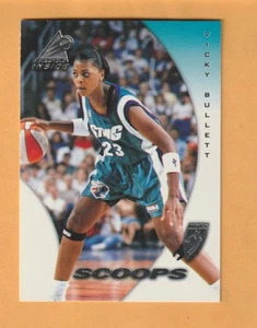 Vicky Bullett Charlotte Sting 1997 Pinnacle Inside WNBA #68 Maryland Terrapins - Picture 1 of 2