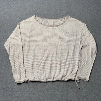 Camiseta Lululemon Feminina 6 Branca Performance Athleisure Academia Yoga Pilates Adulto - Imagem 1 de 4