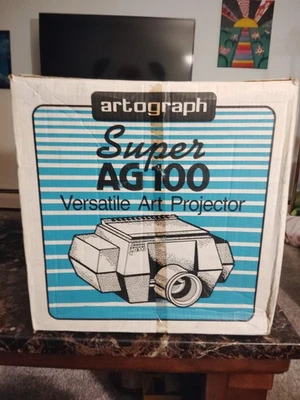 Proyector de arte de rastreo Artograph Super AG-100 con lente 200-378 caja original Foto 1 de 3
