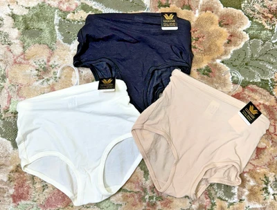 NEW 3 Pairs Wacoal Full Briefs One Size S, M, L 838241 NWT Smooth Seamless Nude - Image 1 of 4