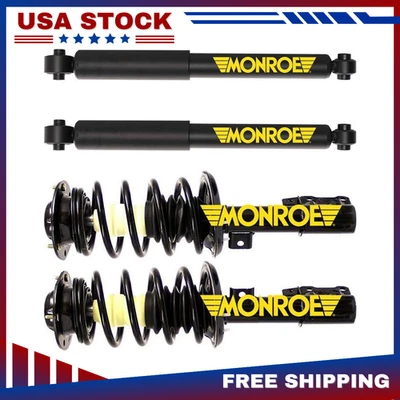 Amortecedores Monroe molas helicoidais para 2004 2005 2006 2007 2008 Chevrolet Malibu - Imagem 1 de 4