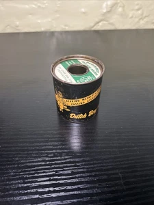 Vintage Dutch Boy Solid Wire Solder 1lb 10 Ga Wire Soldering In Tin Canister! - Picture 1 of 9