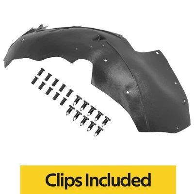 Front Passenger Side Fender Liner w/Clips For 99-07 Chevrolet Silverado 1500 Foto 1 de 4