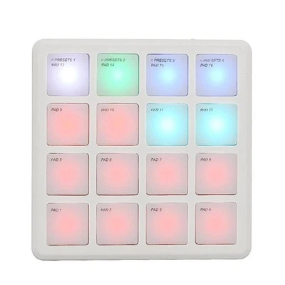 MIDI Controller Pad Leichtes Gewicht mit 16 Drum Pads für die - Bild 1 von 4