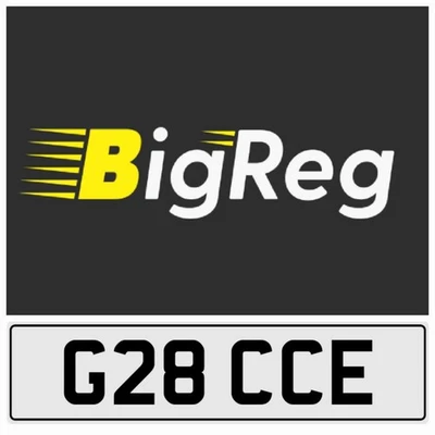 G28 CCE GRACE GRACY GRACEY GRACEYS GRACIE NEAT OLD 3X3 PRIVATE CAR NUMBER PLATE - Image 1 of 4