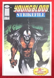 YOUNGBLOOD Strikefile #1 1993 IMAGE COMICS variante fumetto imballato e imballato - Foto 1 di 1