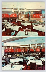 1960s Belle Meade Red Carpet Inn Restaurant Vtg Harrisburg Virginia VA Postcard - Picture 1 of 2