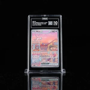 Tag 10 Gem Mint Mew EX 2023 Pokemon EN-SV Black Star Promo 151 Ultra-Prem #053 - Bild 1 von 2