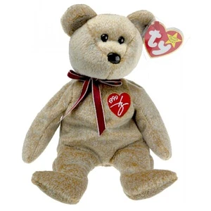 TY Beanie Baby - 1999 Signature Bear (9 inch) MINT WITH ALL TAGS - Picture 1 of 1