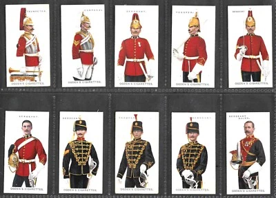 OGDENS - SOLDIERS OF THE KING (GREY) -COMPLETE YOUR SET, SELECT THE CARDS NEEDED - Image 1 of 4