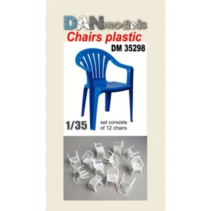 Dan Models 35298 escala 1:35 material para dioramas. Sillas de plástico. Juego de 12 piezas - Imagen 1 de 6