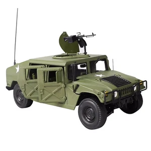 24cm Diecast Alloy 1/18 For Hummer Hmmwv Battlefield Vehicle Model Birthday Gift - Picture 1 of 16
