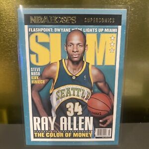 2021-22 NBA Hoops Ray Allen SLAM Magazine Covers #SLAM #87 Supersonics U284