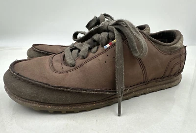 The North Face Shoes Mens Size 7 Brown Lace Up Suede Leather Casual Hiking Shoes - Image 1 of 4