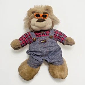 Vintage TYCO Real Talkin Bubba Plush Talking Electronic Bear 1997 Tested Works - Picture 1 of 9