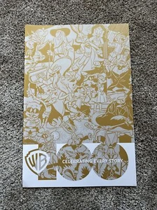 HALLMARK 2023 WB 100 LOONEY TUNES "CELEBRATING EVERY STORY" POSTER/ PRINT - Picture 1 of 11