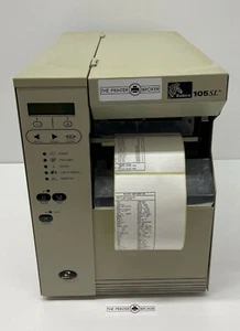 Zebra 105SL Thermal Printer With Rewinding Spool 10500-2004-2000 - Picture 1 of 6