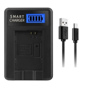 LCD Screen Camera Battery Charger for BP808 FS100, FS200, Safe Charging Solution - Picture 1 of 8