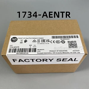 Módulo adaptador de doble puerto de E/S punto AB Allen-Bradley 1734-AENTR 2023 nuevo sellado - Imagen 1 de 7